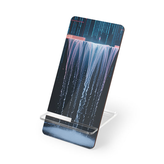 Abstract Series | Datafall Cascade Mobile Display Stand