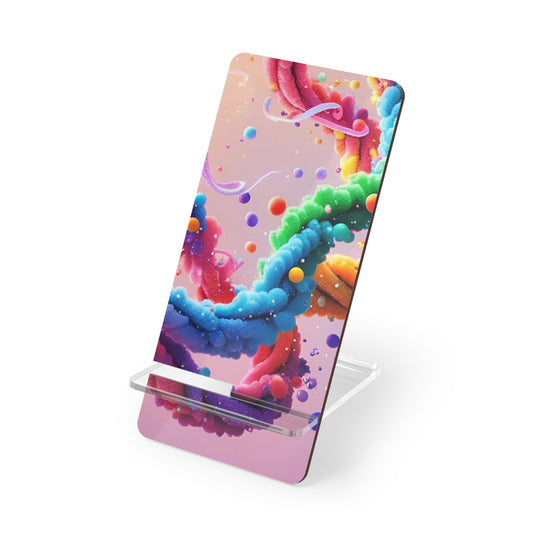Abstract Series | Chromatic Flux Mobile Display Stand