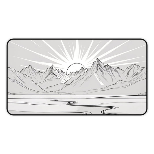Analog Series | Sunrise Flow Desk Mat - NEONPADS - Home Decor
