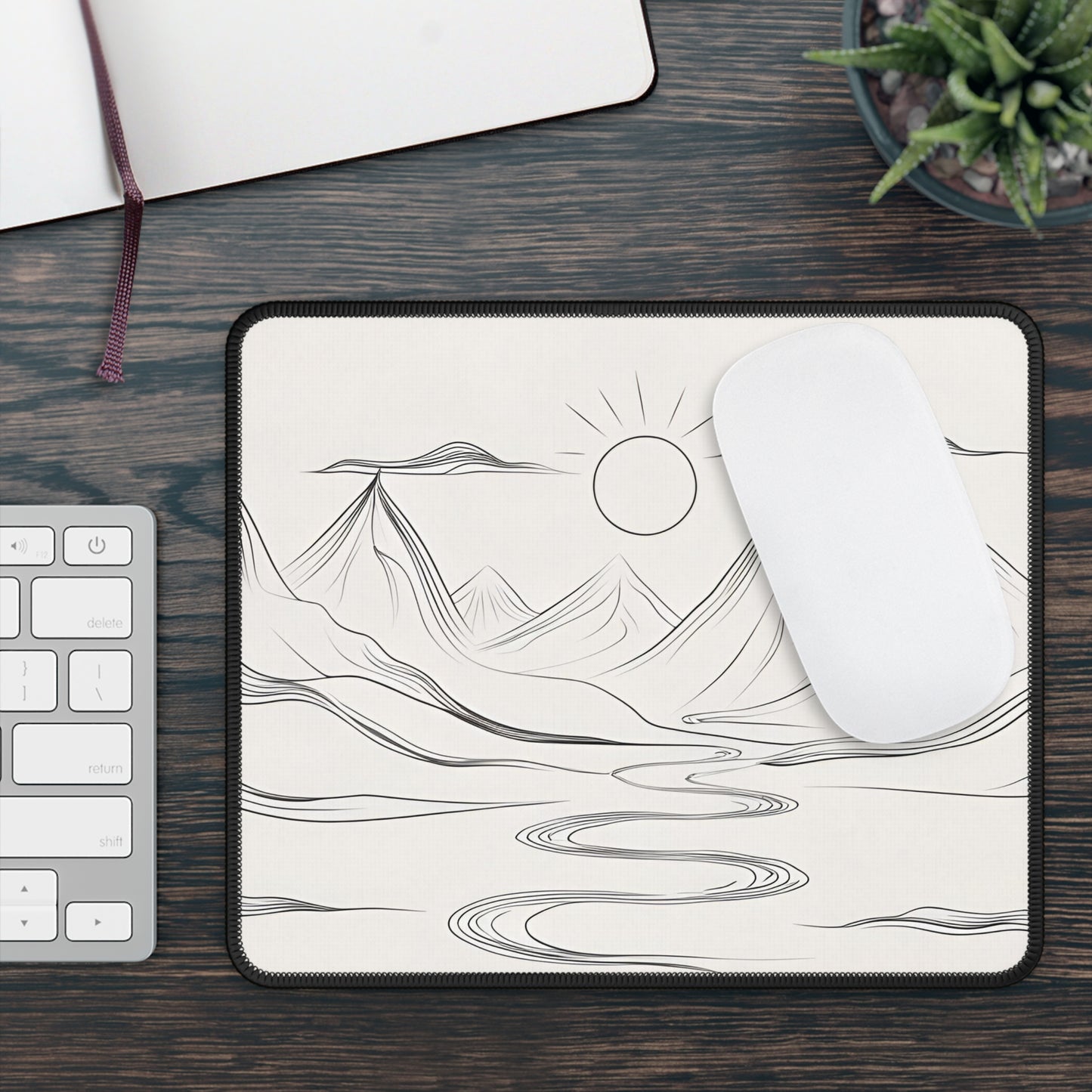 Silent Peaks Mouse Pad | Analog Series