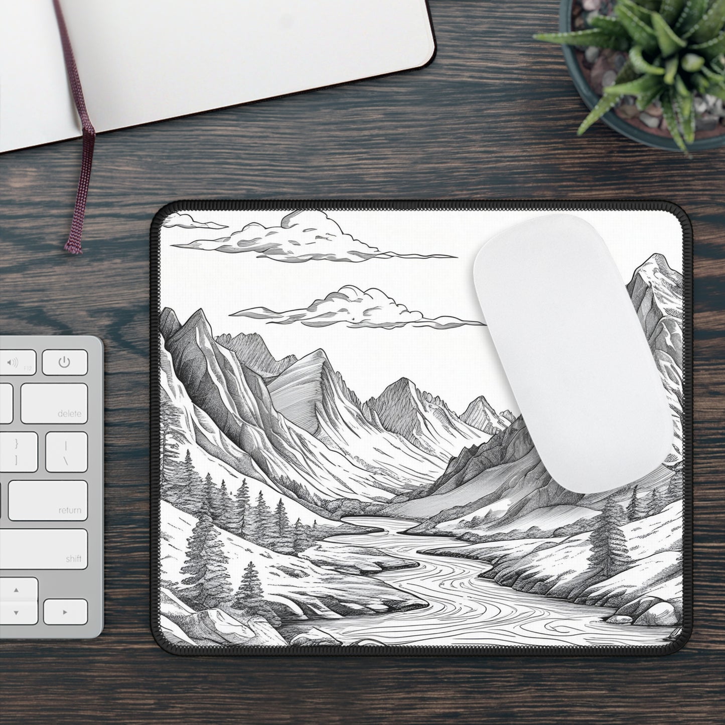 Sunwatch Valley Mouse Pad | Analog Series