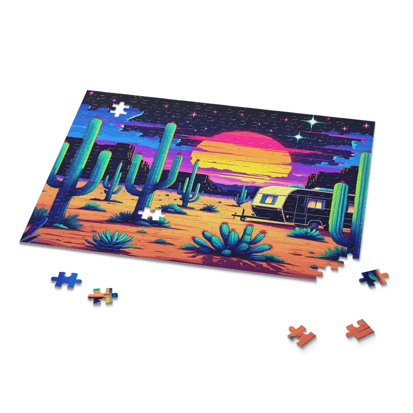 Desert Sunset | 120/252/500-Piece Jigsaw Puzzle
