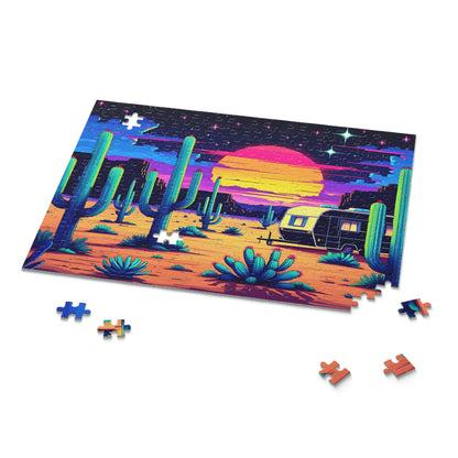 Desert Sunset | 120/252/500-Piece Jigsaw Puzzle