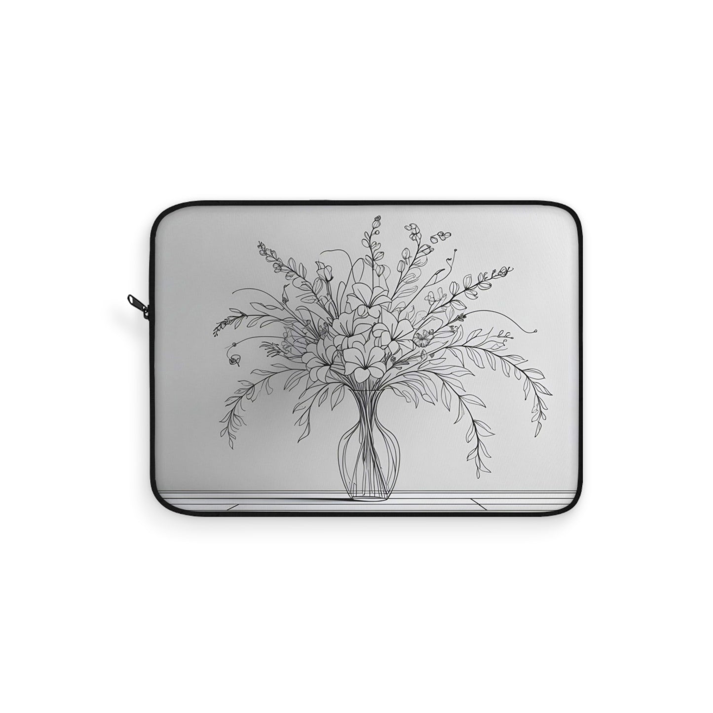 Floral Vase Laptop Sleeve | Analog Series