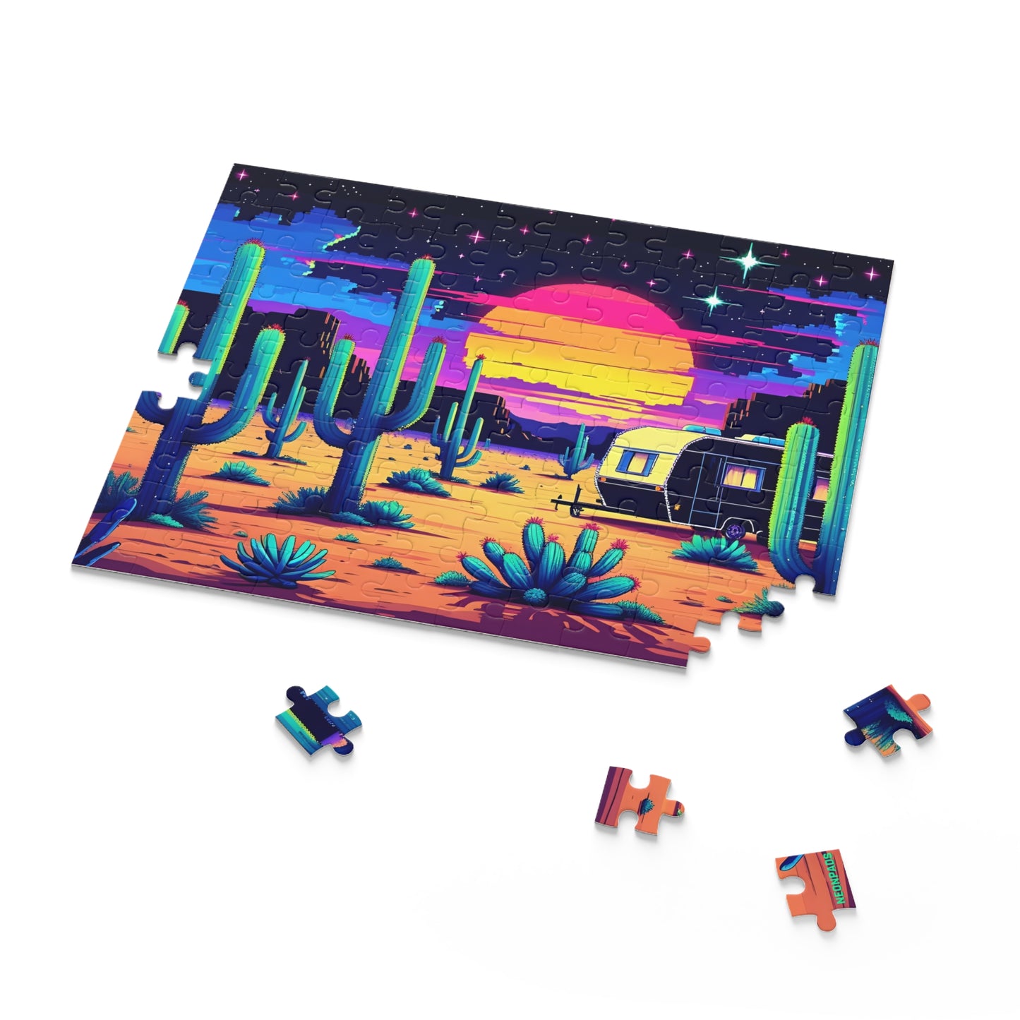 Desert Sunset | 120/252/500-Piece Jigsaw Puzzle