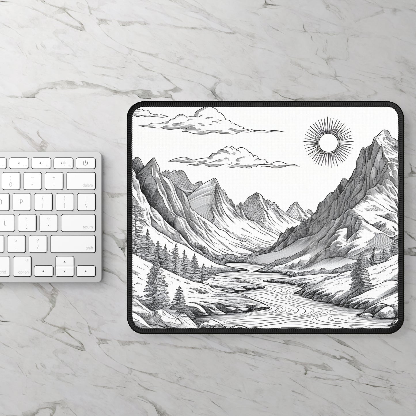 Sunwatch Valley Mouse Pad | Analog Series