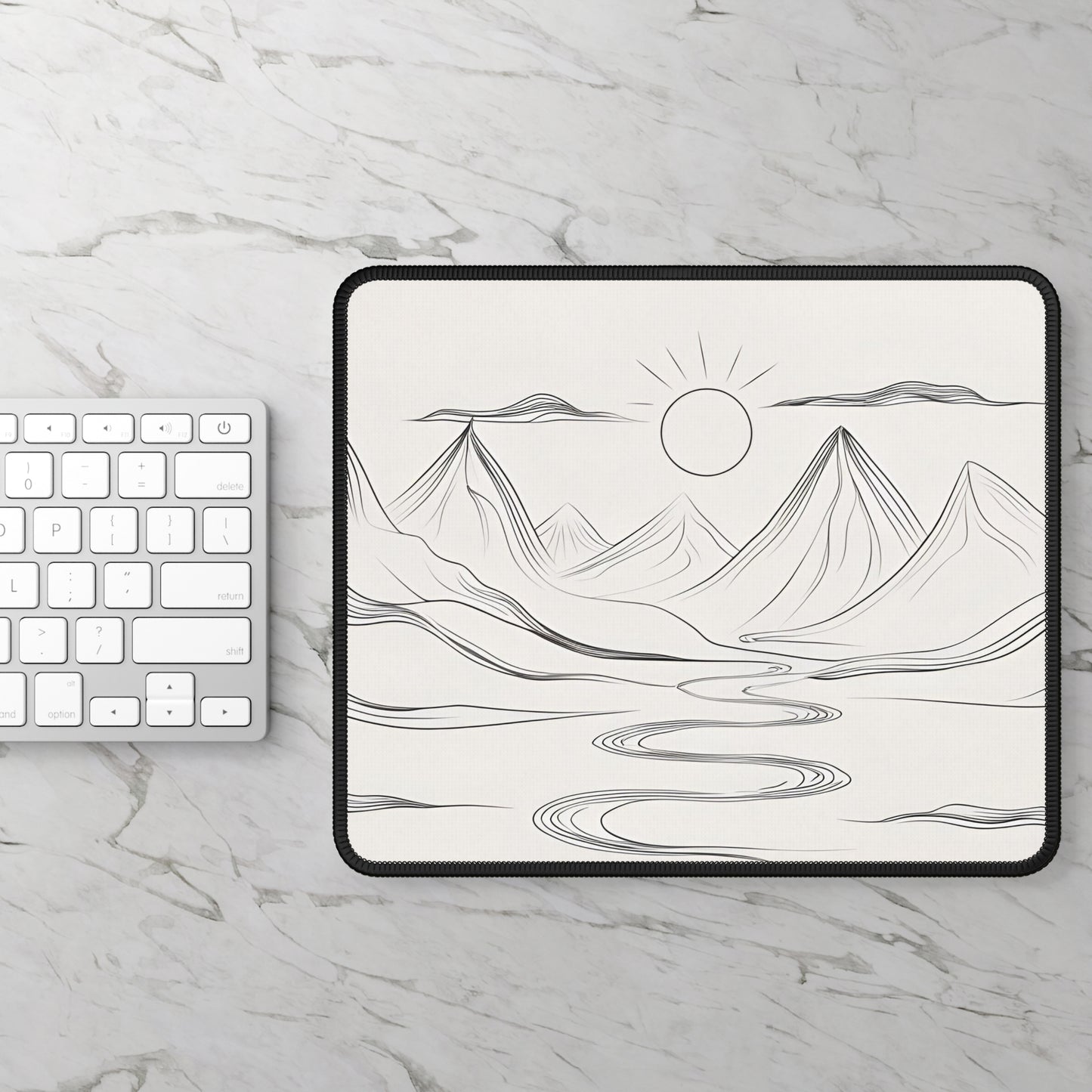 Silent Peaks Mouse Pad | Analog Series