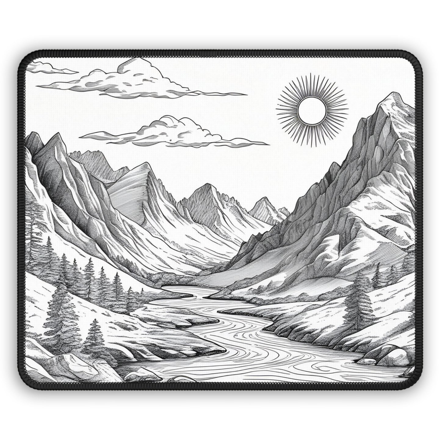 Sunwatch Valley Mouse Pad | Analog Series