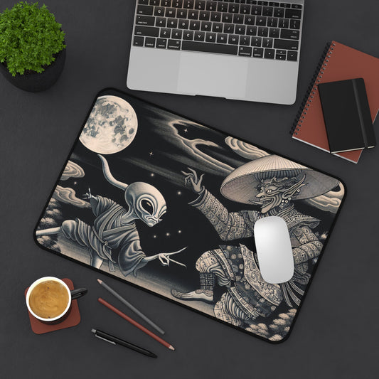 Alien Series | Alien Samurai Desk Mat - NEONPADS - Home Decor