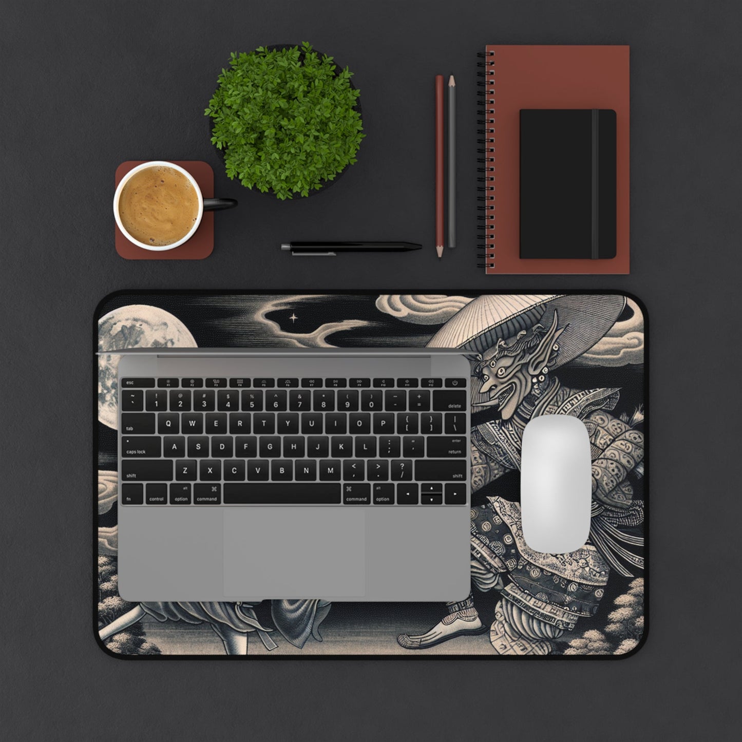 Alien Series | Alien Samurai Desk Mat - NEONPADS - Home Decor