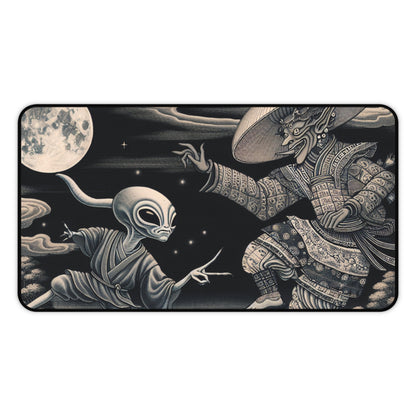 Alien Series | Alien Samurai Desk Mat - NEONPADS - Home Decor