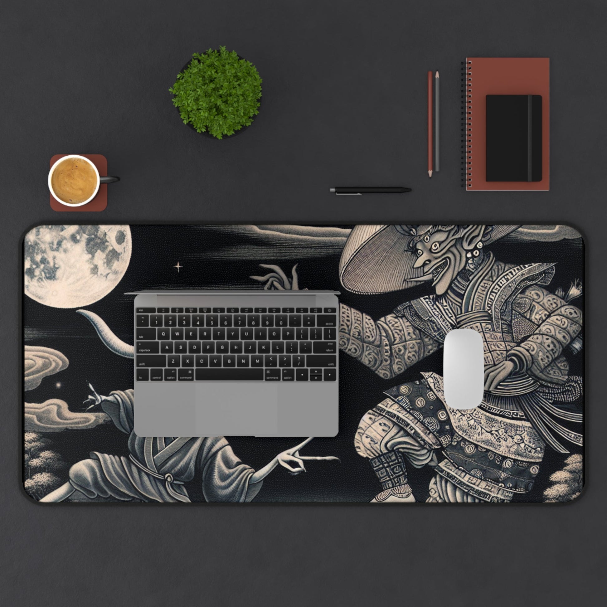 Alien Series | Alien Samurai Desk Mat - NEONPADS - Home Decor