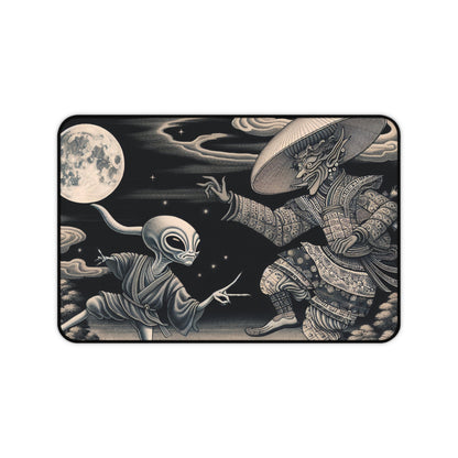 Alien Series | Alien Samurai Desk Mat - NEONPADS - Home Decor
