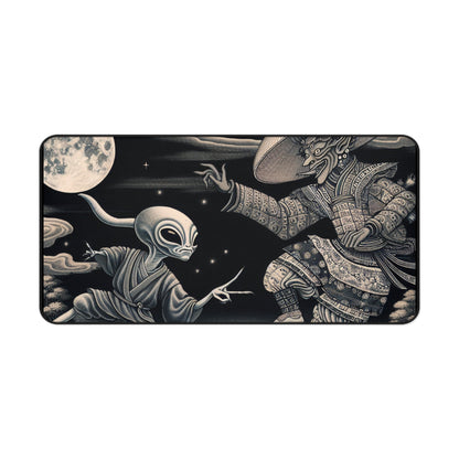 Alien Series | Alien Samurai Desk Mat - NEONPADS - Home Decor