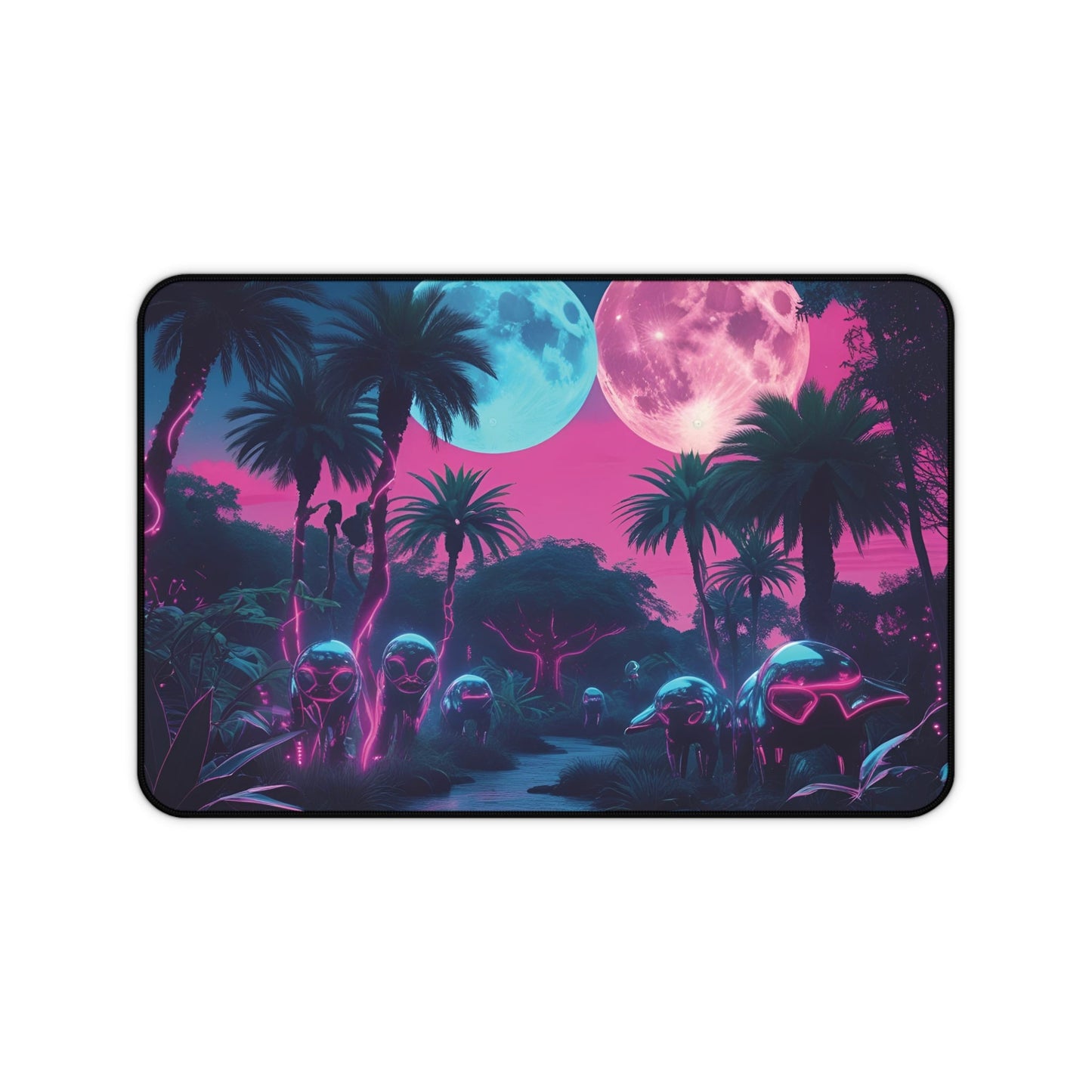 Alien Series | Moonlit Migration Desk Mat - NEONPADS - Home Decor