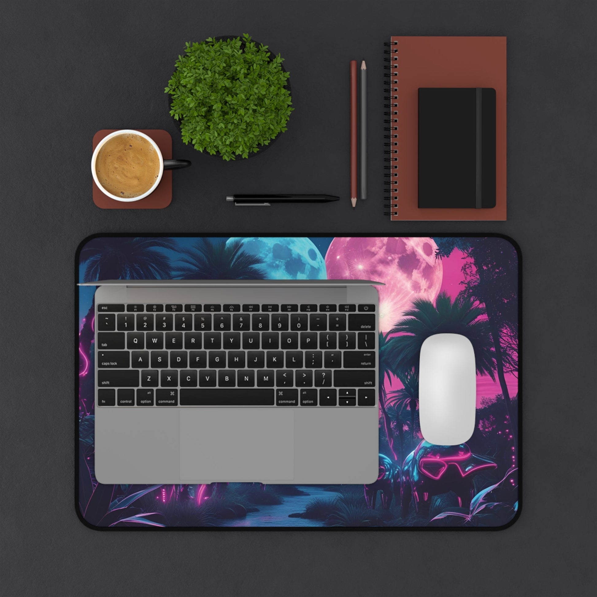 Alien Series | Moonlit Migration Desk Mat - NEONPADS - Home Decor