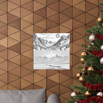 Analog Series | Dusk to Dawn Poster Print - NEONPADS - Poster