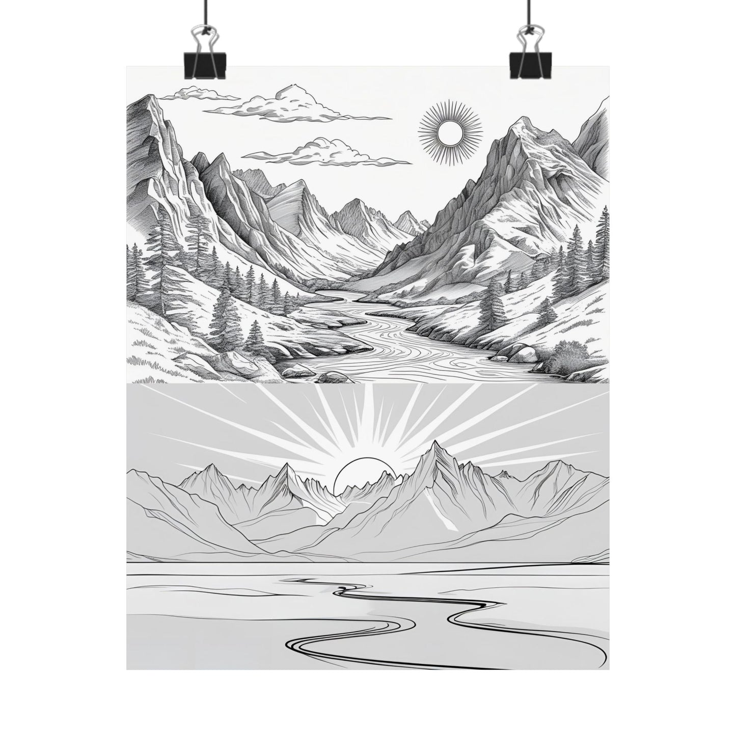 Analog Series | Dusk to Dawn Poster Print - NEONPADS - Poster