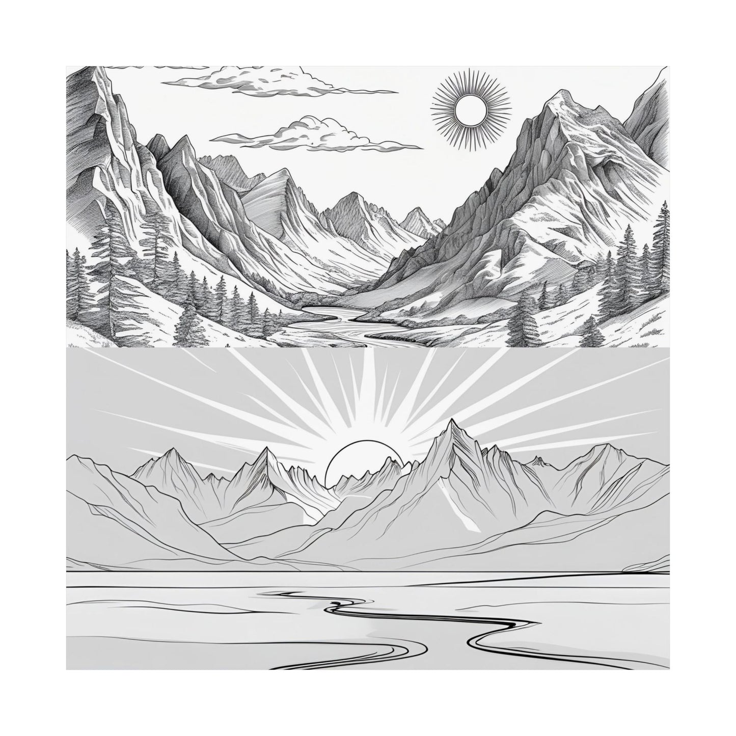 Analog Series | Dusk to Dawn Poster Print - NEONPADS - Poster