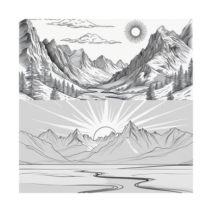 Analog Series | Dusk to Dawn Poster Print - NEONPADS - Poster