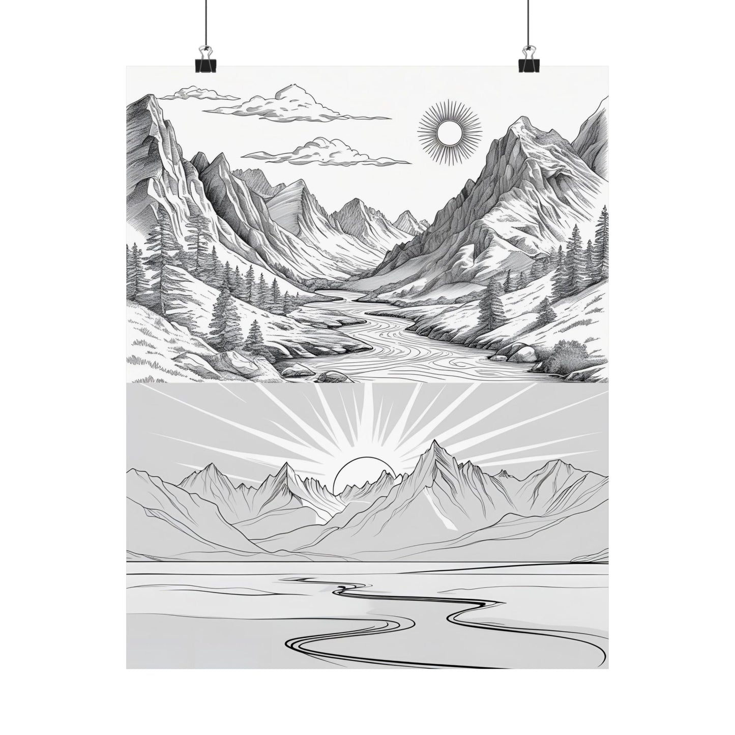 Analog Series | Dusk to Dawn Poster Print - NEONPADS - Poster