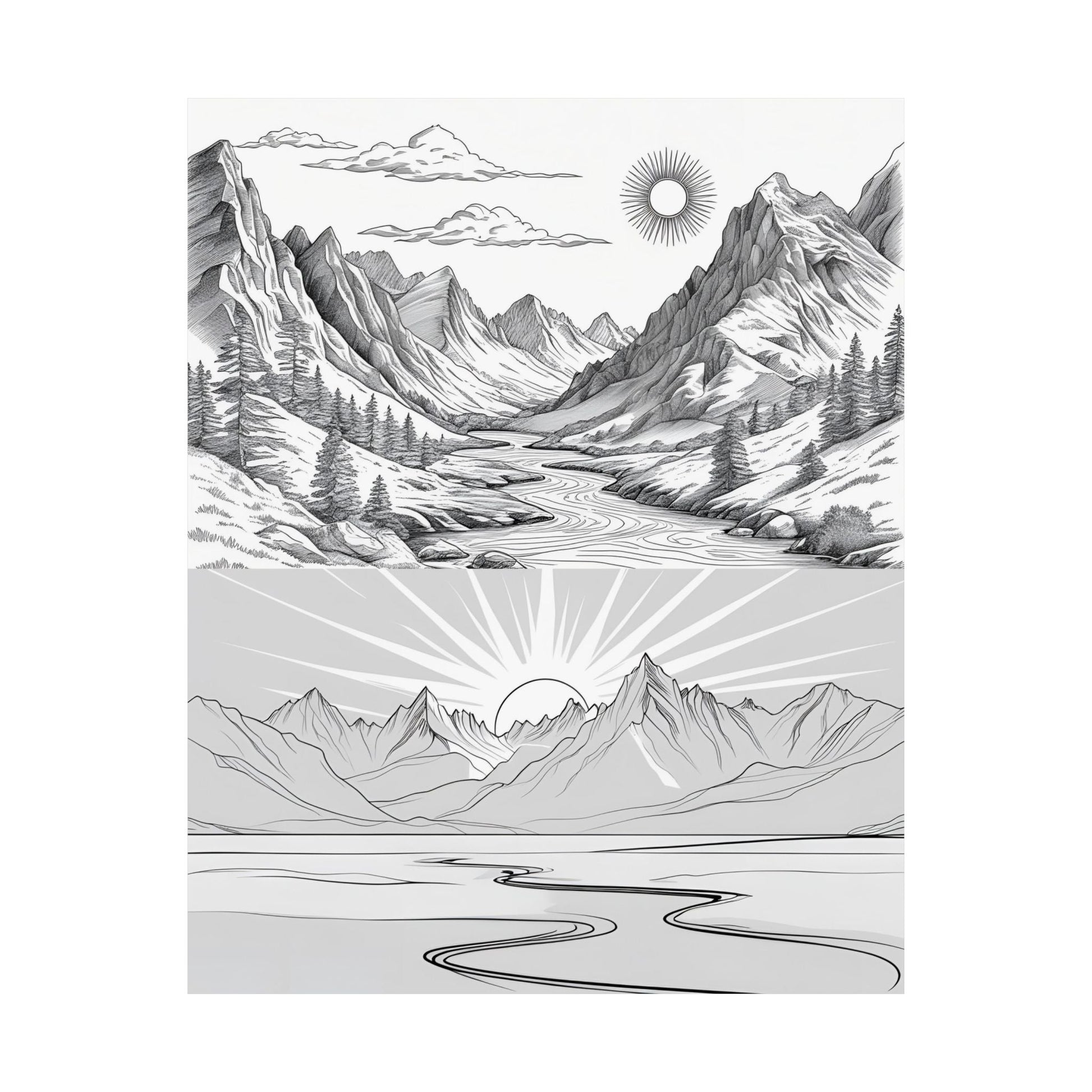 Analog Series | Dusk to Dawn Poster Print - NEONPADS - Poster