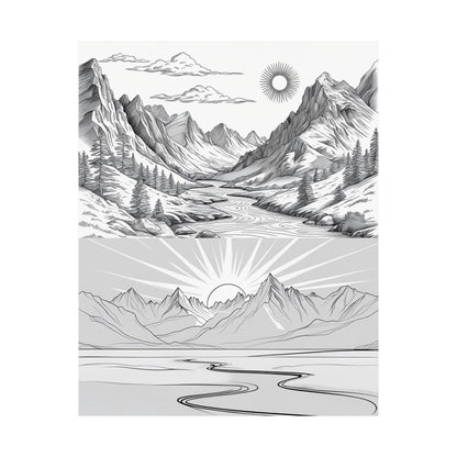 Analog Series | Dusk to Dawn Poster Print - NEONPADS - Poster