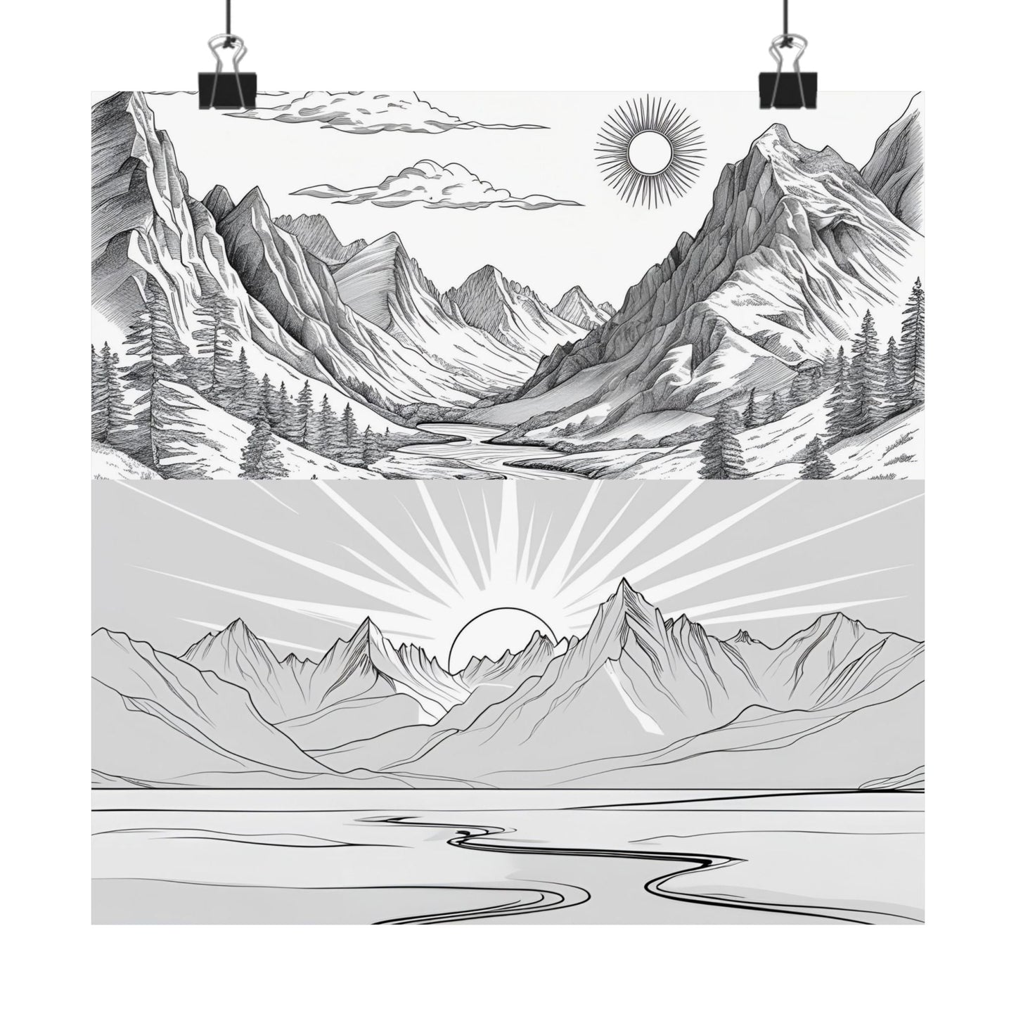 Analog Series | Dusk to Dawn Poster Print - NEONPADS - Poster