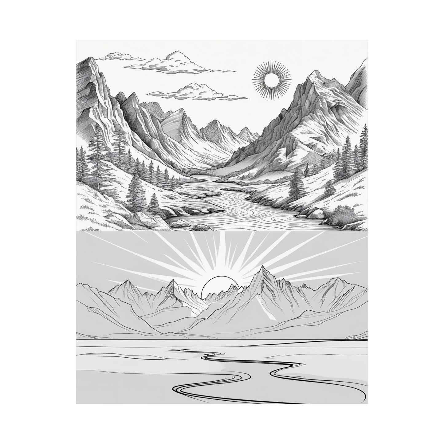 Analog Series | Dusk to Dawn Poster Print - NEONPADS - Poster