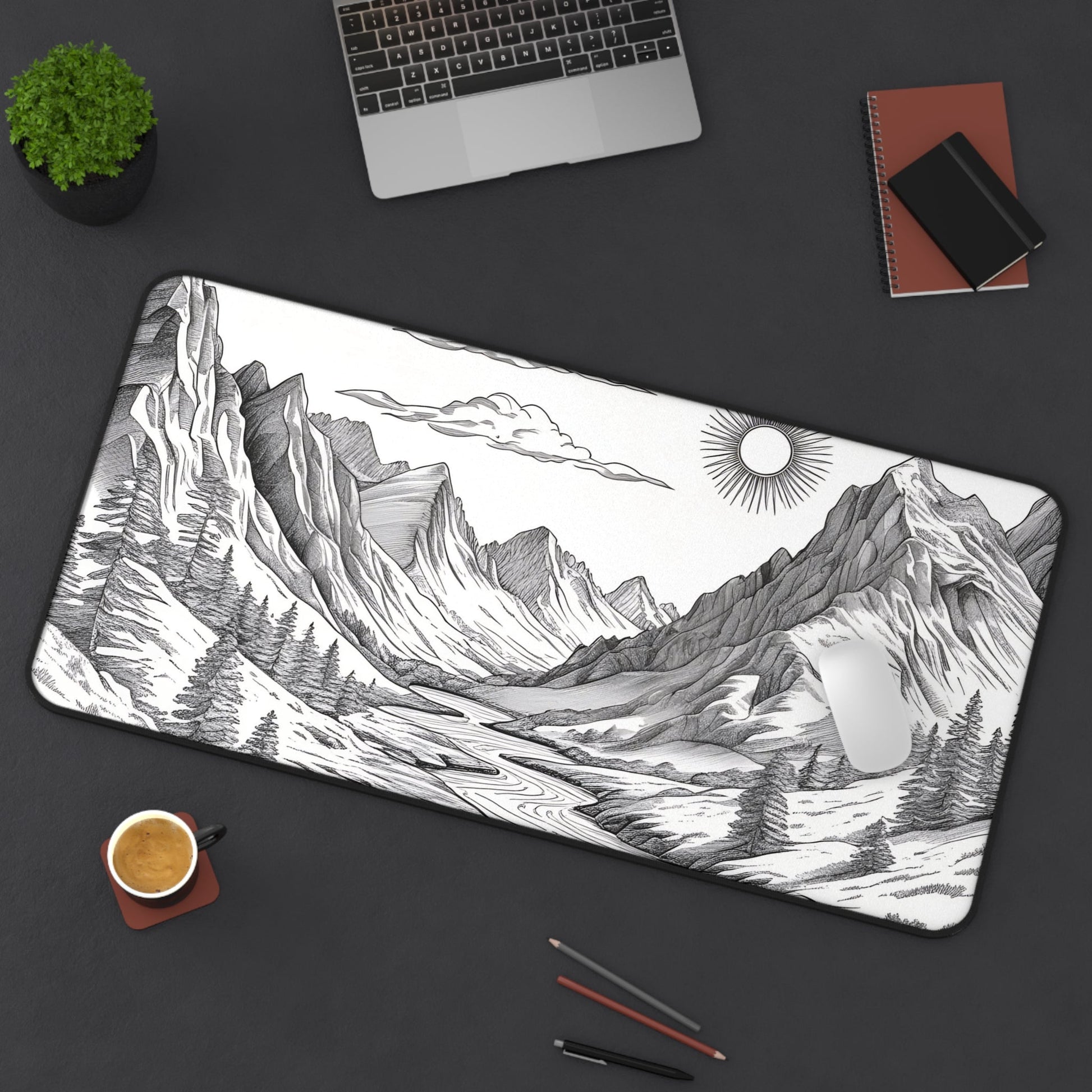 Analog Series | Summit Flow Desk Mat - NEONPADS - Home Decor