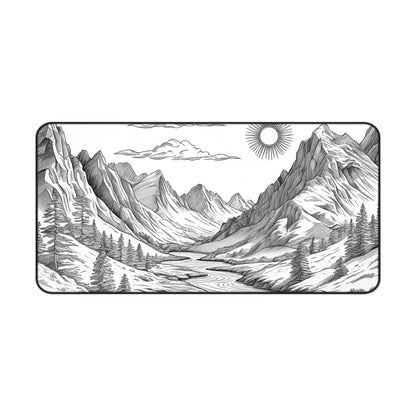 Analog Series | Summit Flow Desk Mat - NEONPADS - Home Decor