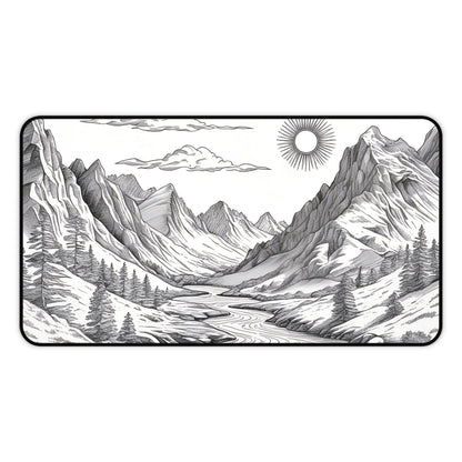 Analog Series | Summit Flow Desk Mat - NEONPADS - Home Decor