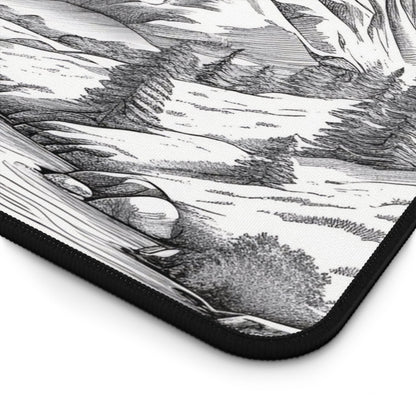 Analog Series | Summit Flow Desk Mat - NEONPADS - Home Decor