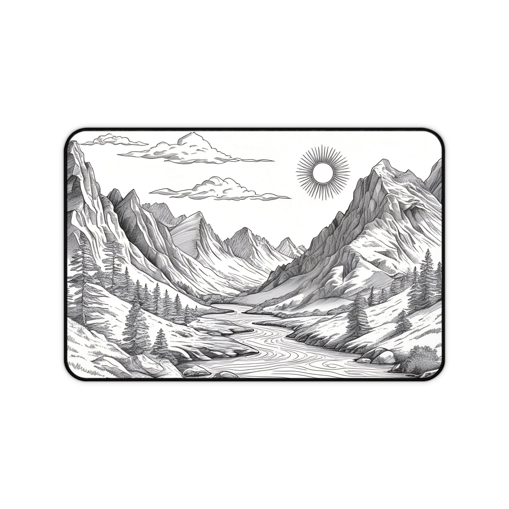 Analog Series | Summit Flow Desk Mat - NEONPADS - Home Decor