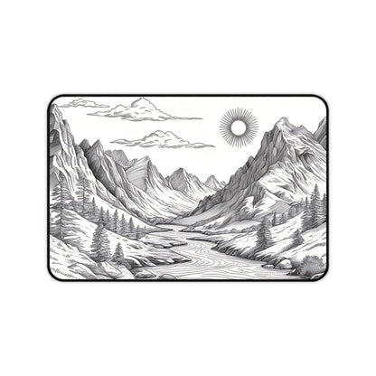 Analog Series | Summit Flow Desk Mat - NEONPADS - Home Decor