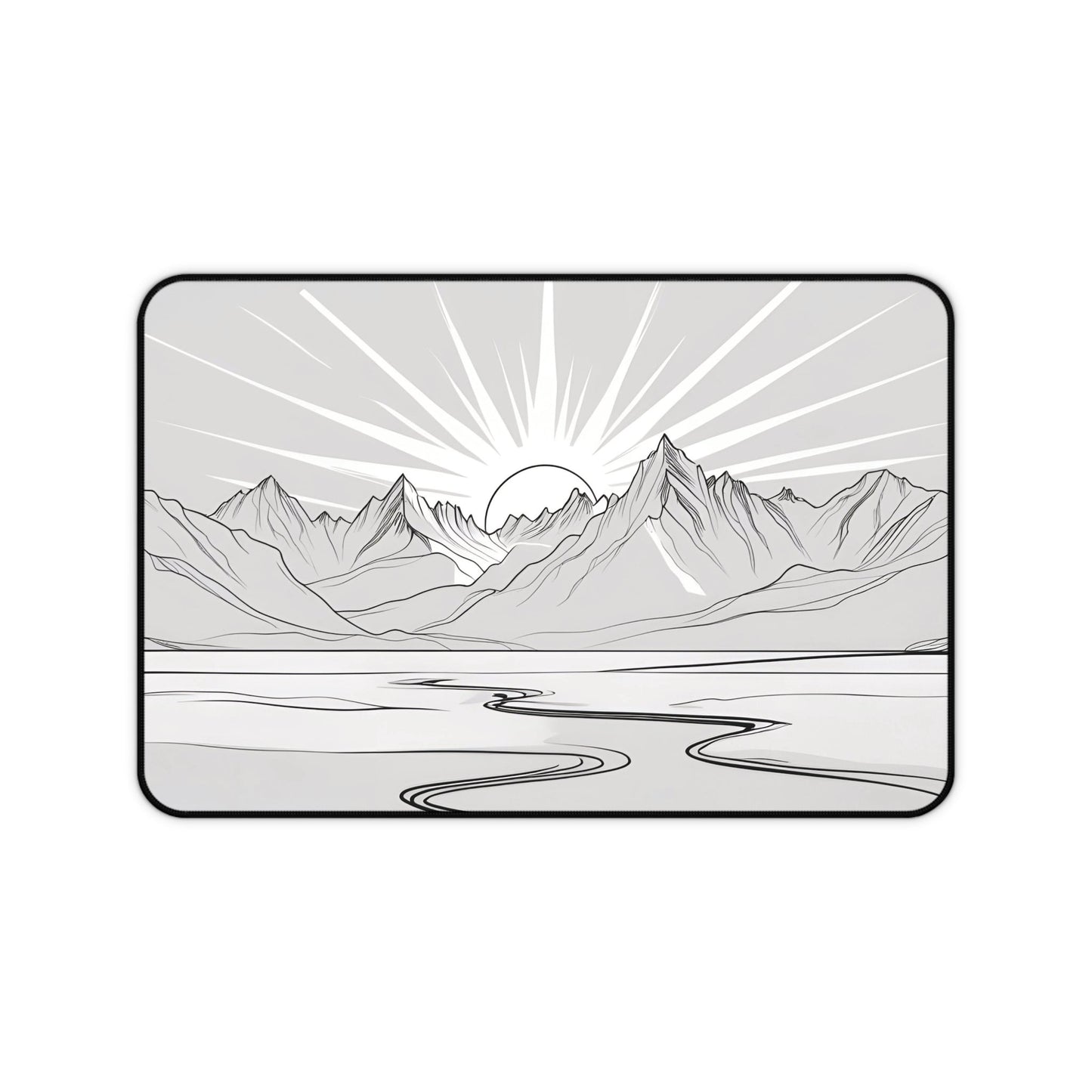 Analog Series | Sunrise Flow Desk Mat - NEONPADS - Home Decor