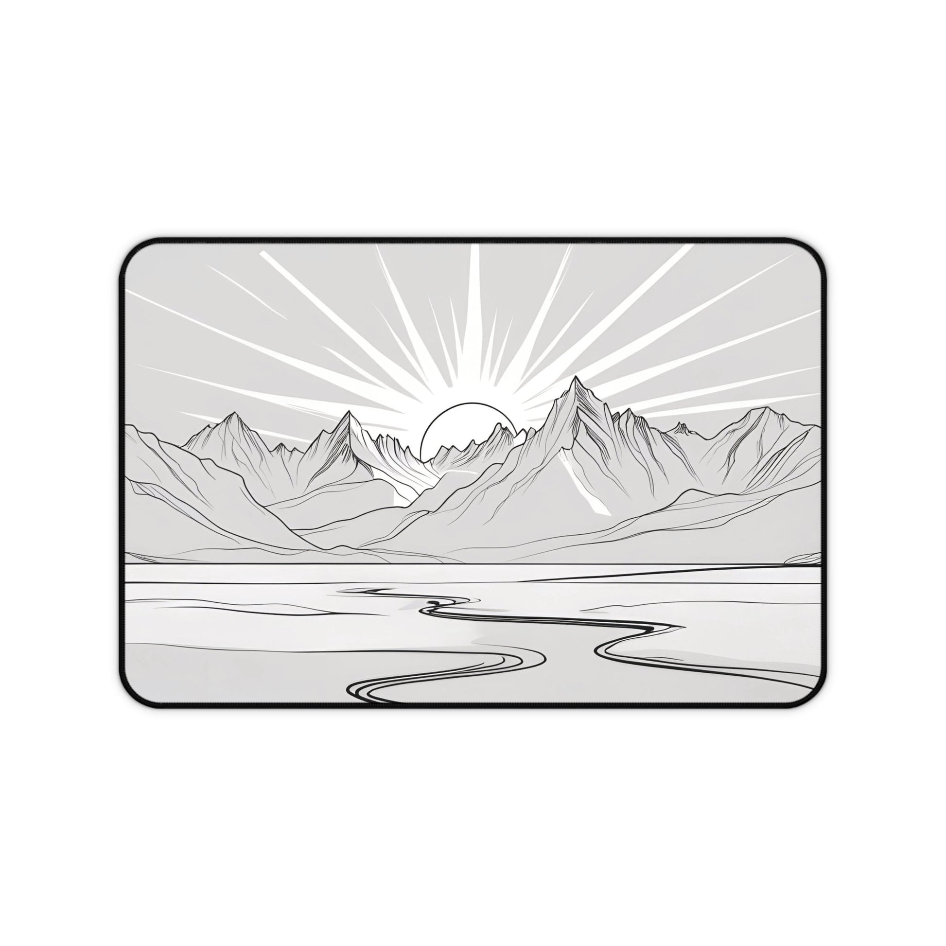 Analog Series | Sunrise Flow Desk Mat - NEONPADS - Home Decor