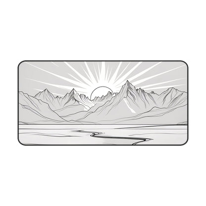 Analog Series | Sunrise Flow Desk Mat - NEONPADS - Home Decor