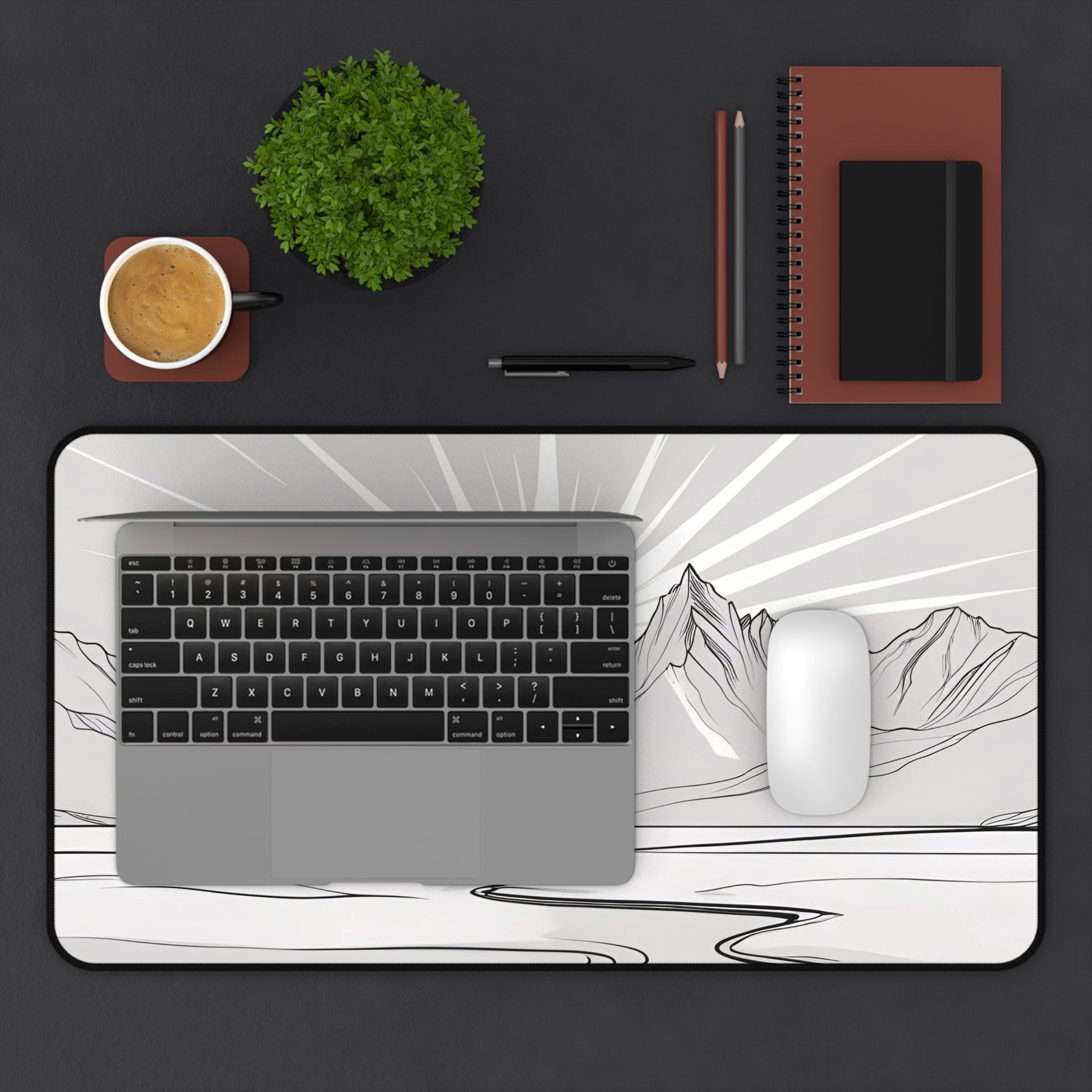 Analog Series | Sunrise Flow Desk Mat - NEONPADS - Home Decor
