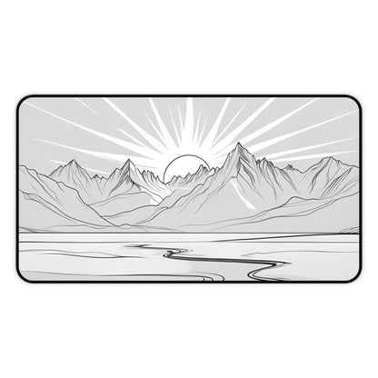 Analog Series | Sunrise Flow Desk Mat - NEONPADS - Home Decor
