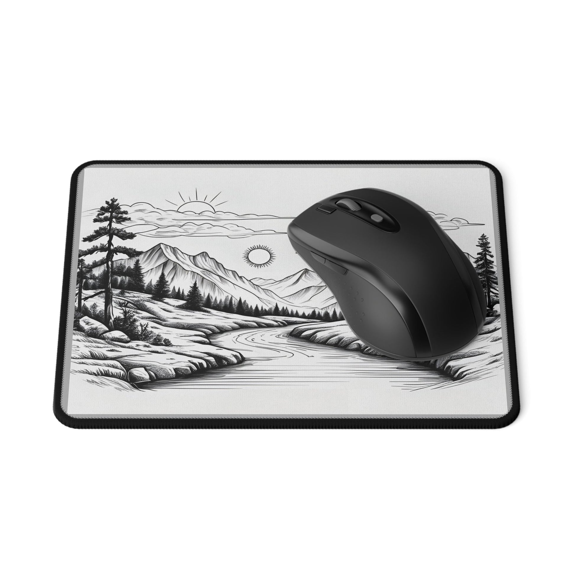 Analog Series | Twin Sun Pass Mouse Pad - NEONPADS - Home Decor