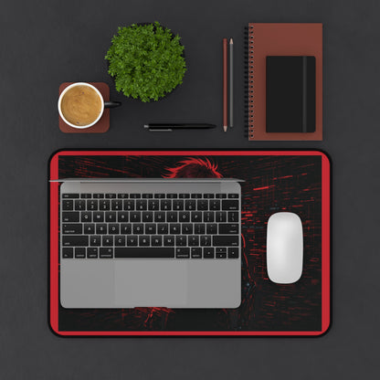 Anime Series | Crimson Hacker Desk Mat - NEONPADS - Home Decor
