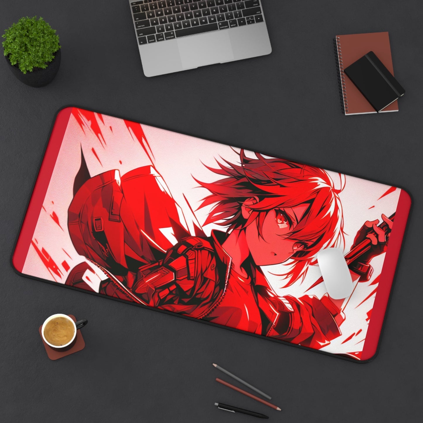 Anime Series | Redline Rogue Desk Mat - NEONPADS - Home Decor