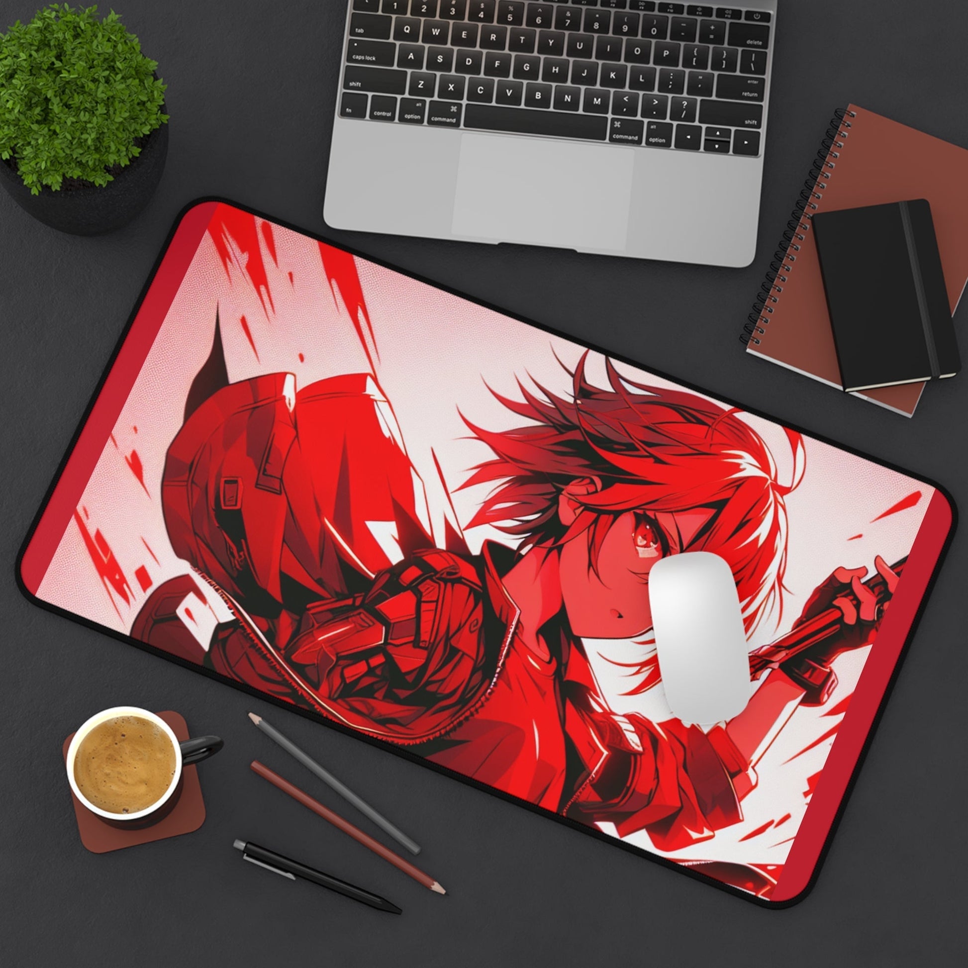Anime Series | Redline Rogue Desk Mat - NEONPADS - Home Decor