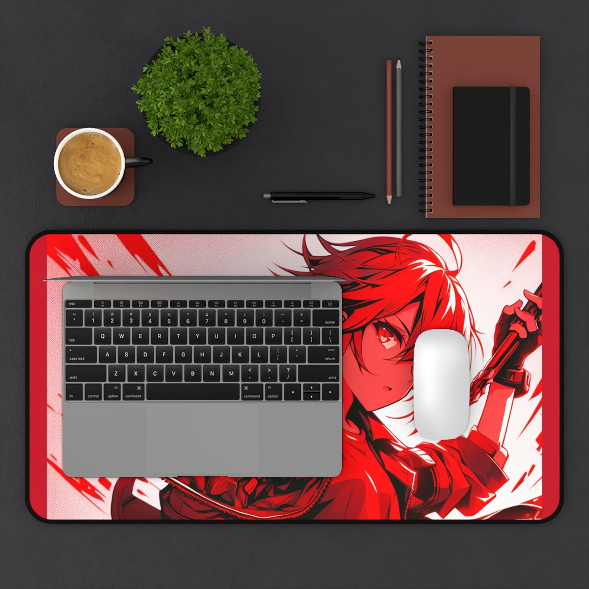 Anime Series | Redline Rogue Desk Mat - NEONPADS - Home Decor