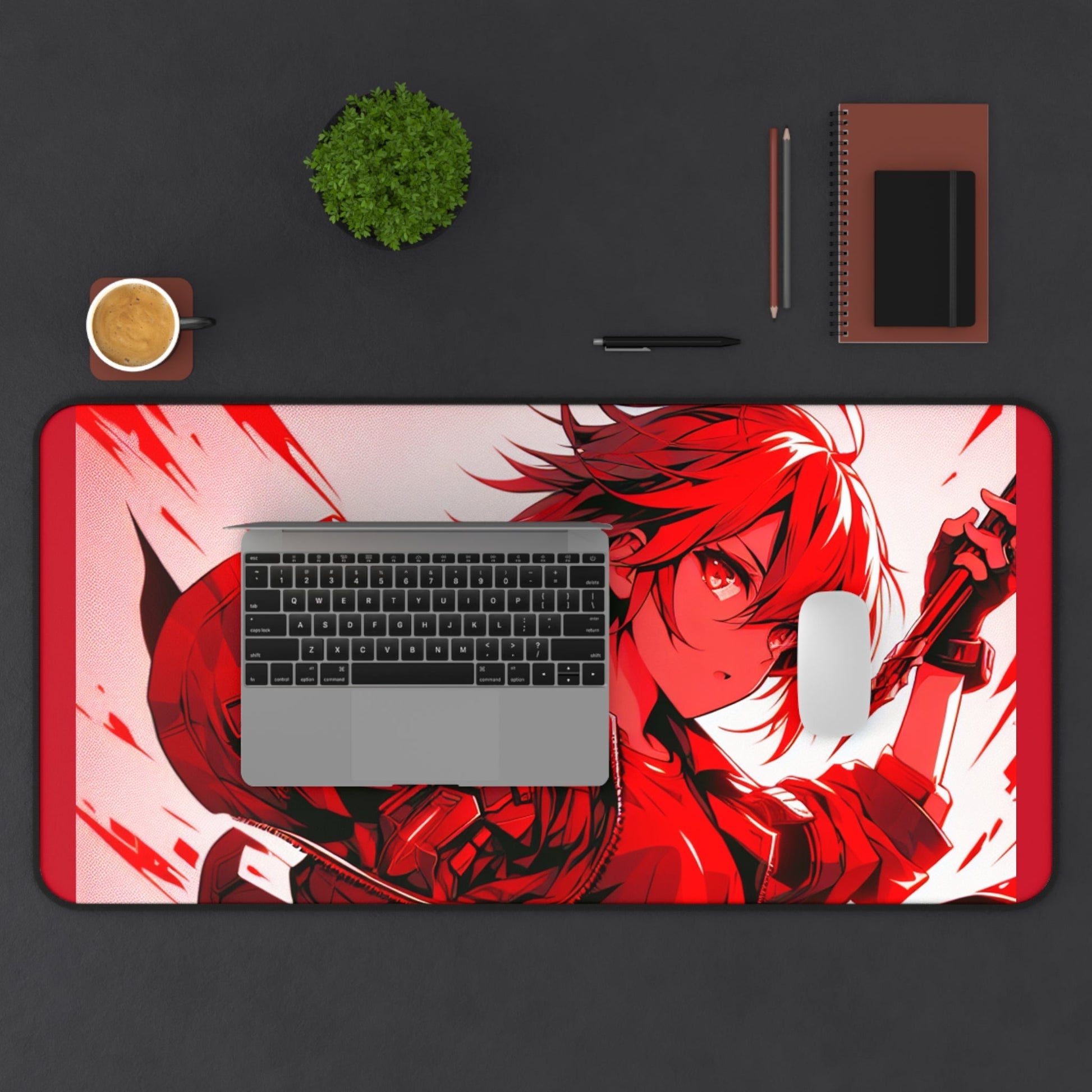 Anime Series | Redline Rogue Desk Mat - NEONPADS - Home Decor