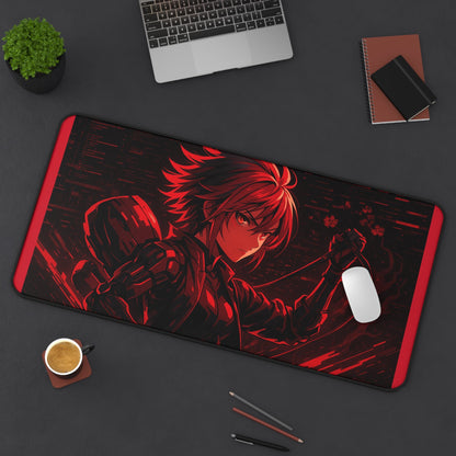 Anime Series | Scarlet Operative Desk Mat - NEONPADS - Home Decor