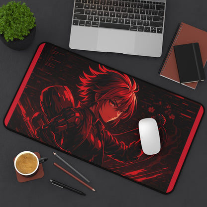 Anime Series | Scarlet Operative Desk Mat - NEONPADS - Home Decor