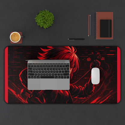 Anime Series | Scarlet Operative Desk Mat - NEONPADS - Home Decor