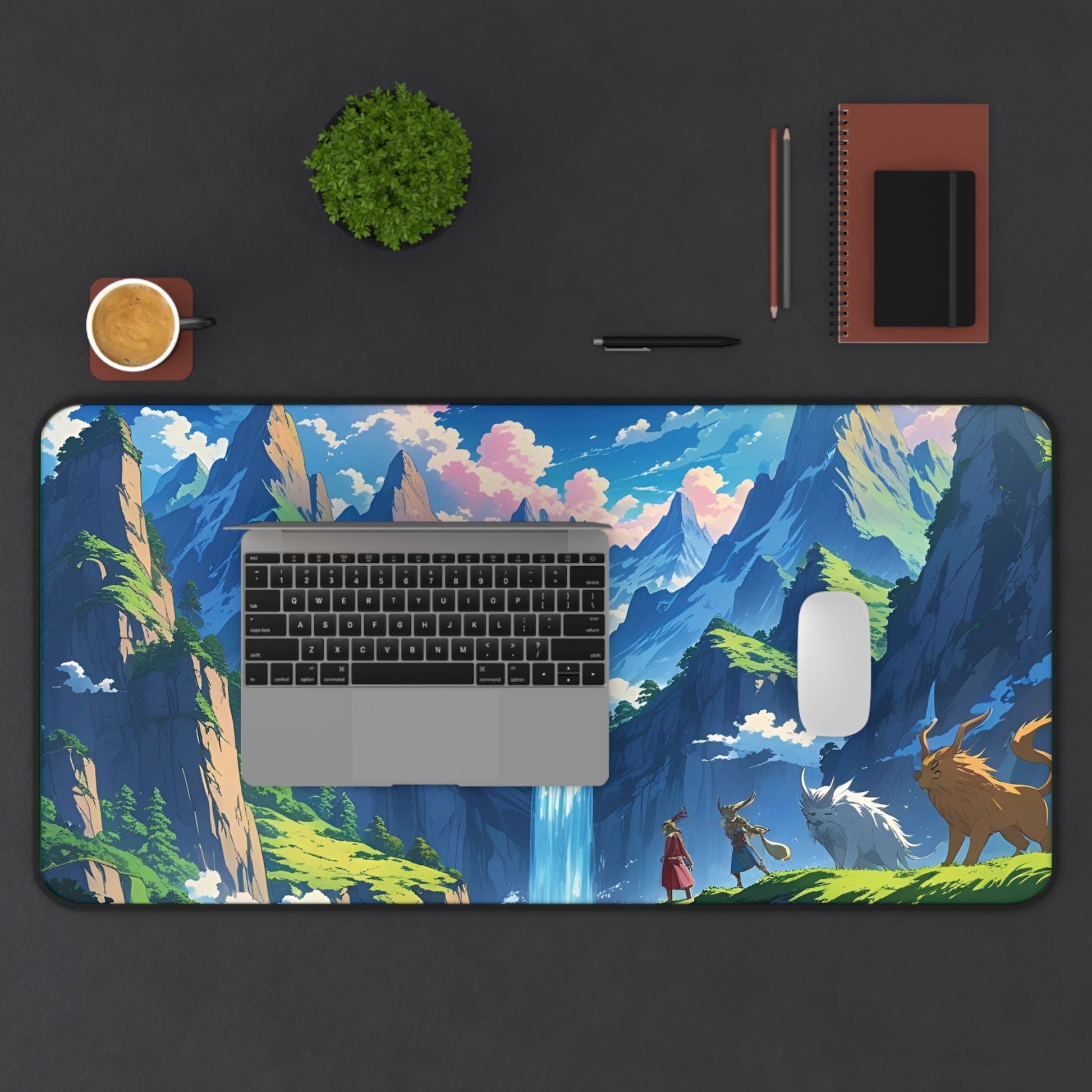 Fantasy Series | Skyborn Summit Desk Mat - NEONPADS - Home Decor